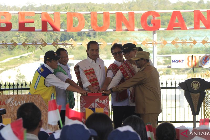 Jokowi Resmikan Bendungan Temef, Dorong Pertanian di NTT
