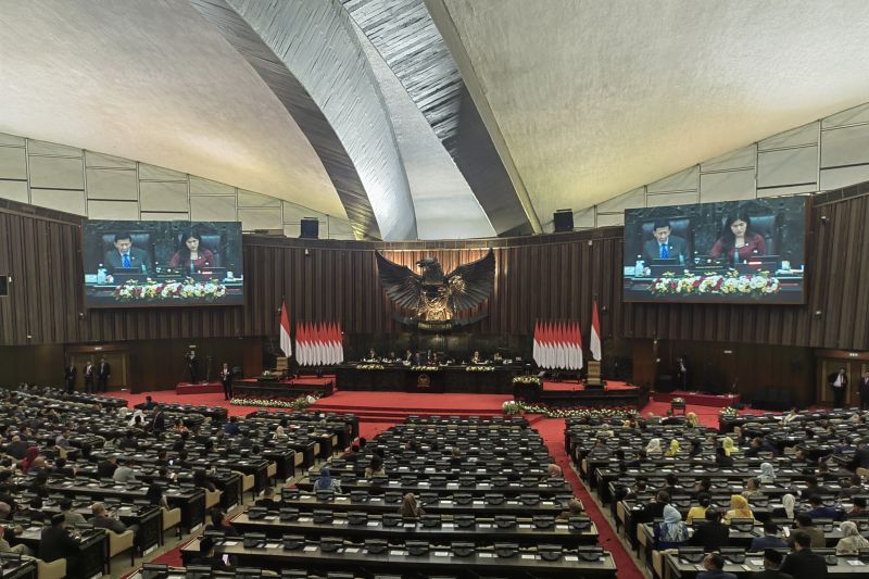MPR Tetapkan Susunan Fraksi Periode 2024-2029 di Jakarta
