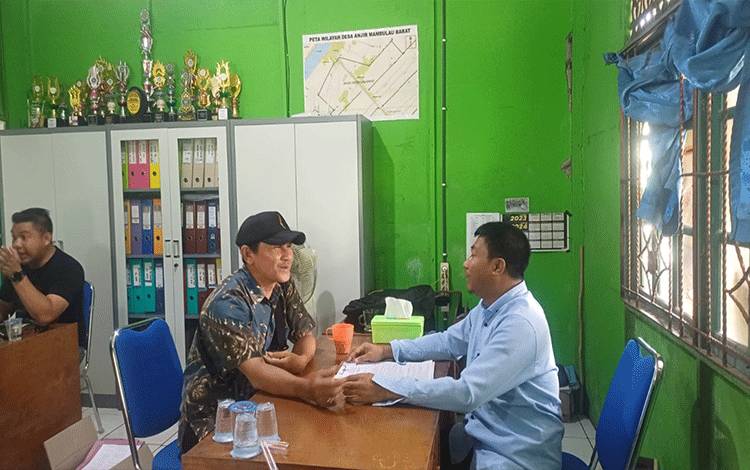 Perekrutan KPPS Desa Anjir Mambulau Barat Berjalan Lancar