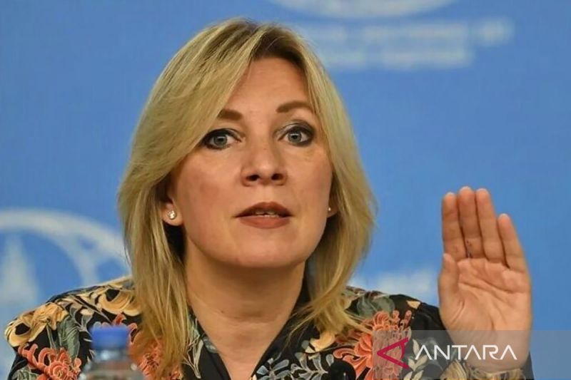 Juru bicara Kementerian Luar Negeri Rusia Maria Zakharova. ANTARA/Anadolu/aa.