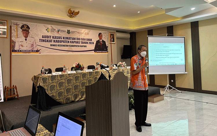 Audit Kasus Kematian Ibu dan Anak di Kapuas Jadi Wadah Berbagi Pengalaman dan Tantangan Nakes
