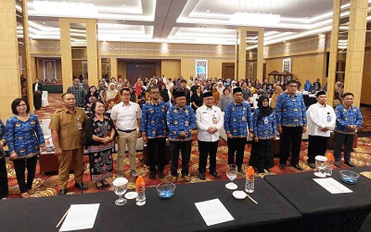 Dinkes Kalteng Evaluasi Program Kesehatan