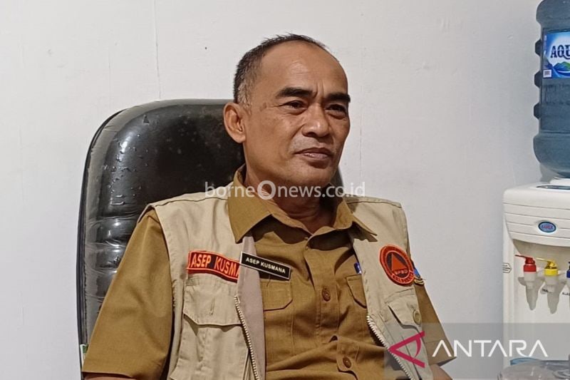 Kepala Pelaksana Badan Penanggulangan Bencana Daerah Kabupaten Cianjur, Jawa Barat Asep Sukma Wijaya.(ANTARA/Ahmad Fikri).