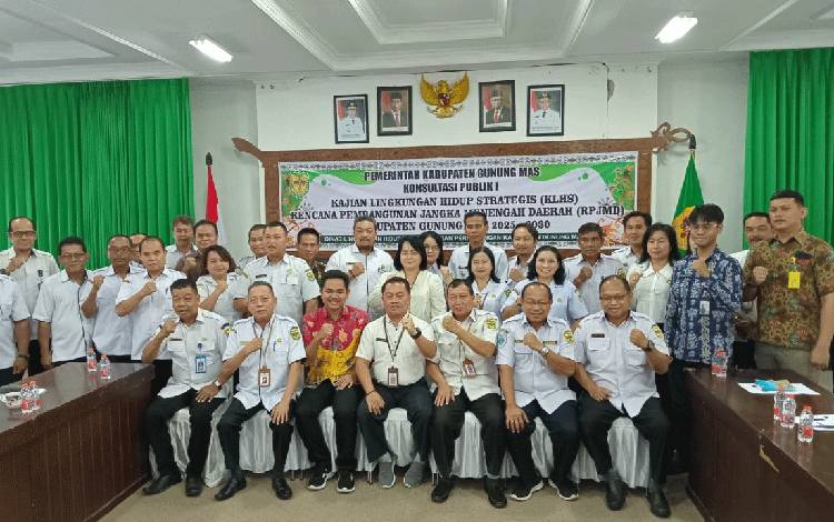 Konsultasi Publik I KLHS RPJMD 2025-2030 di Gunung Mas Rumuskan Pembangunan Keberlanjutan