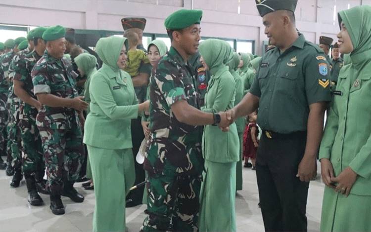 55 Prajurit Naik Pangkat, ini Pesan Dandim 1011 Kuala Kapuas