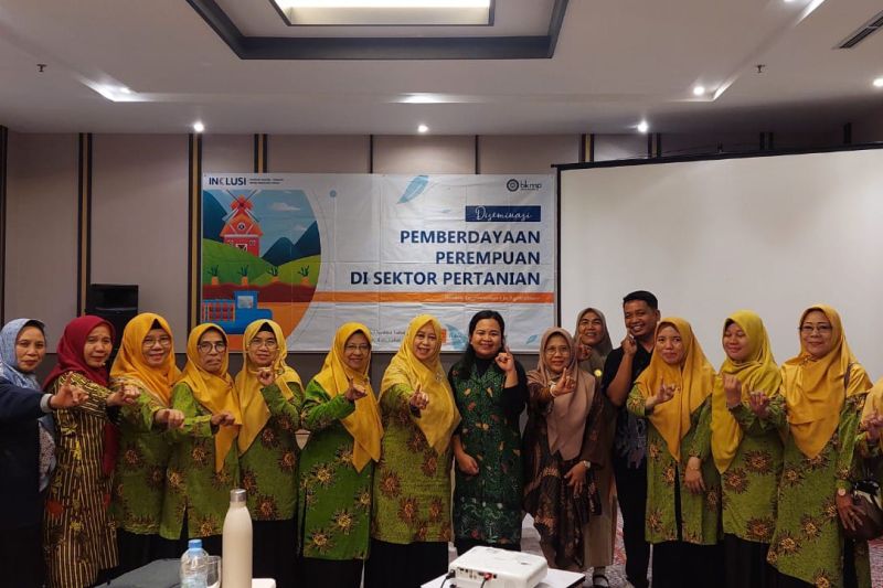 Pemberdayaan Perempuan di Sektor Pertanian Lahat Mencapai 21 Persen