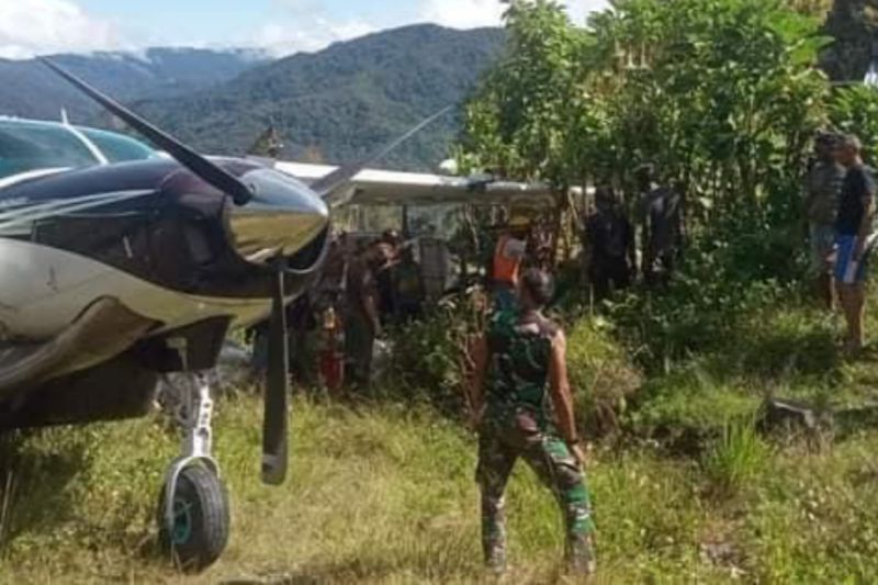 Pesawat Smart Air Tergelincir di Intan Jaya, Tidak Ada Korban