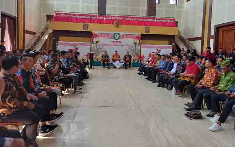 Pjs Bupati Serap Aspirasi Kades Seluruh Kotim