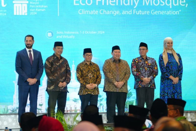 The International Symposium on Innovative Mosques (ISIM) 2024 in Solo, Central Java. (ANTARA/HO-Kemenag)
