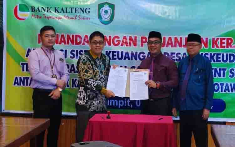2 Desa di Kotim Jadi Pilot Project Penerapan Integrasi Aplikasi Siskeudes dengan CMS Corporate