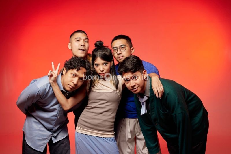 Grup Musik Lomba Sihir. (ANTARA/HO-Sun Eater)
