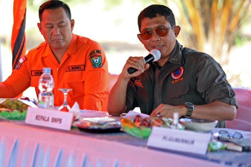 Kepala Badan Nasional Penanggulangan Bencana (BNPB) Suharyanto. (ANTARA/HO-BNPB)