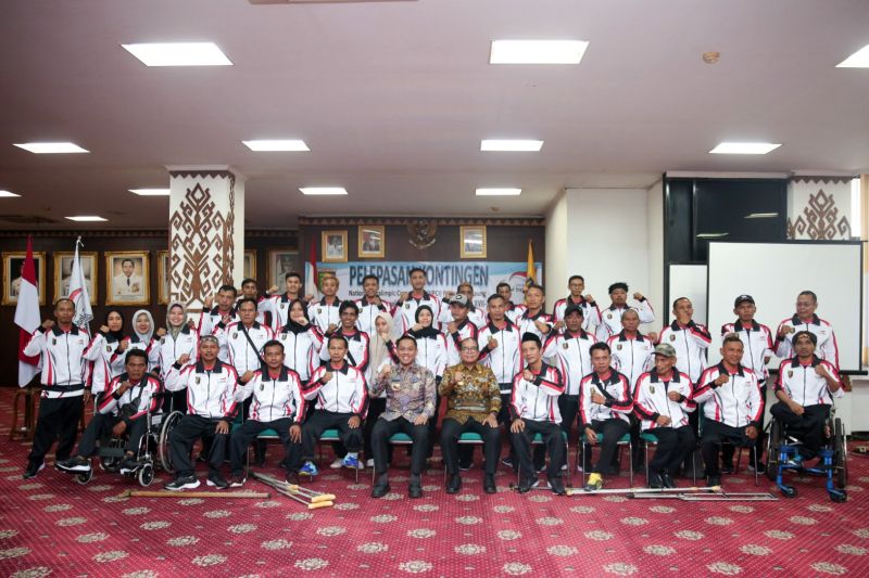 Lampung Kirim 24 Atlet Disabilitas ke Pekan Paralimpiade Nasional