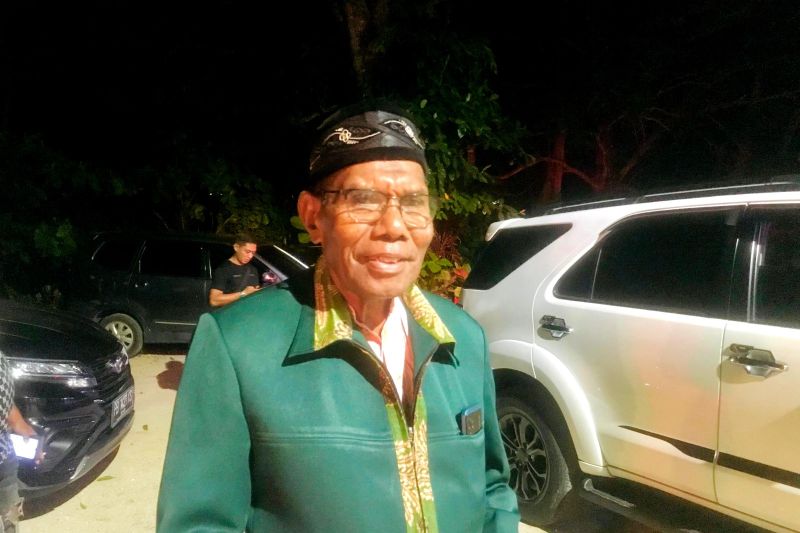 Ketua Majelis Ulama Indonesia (MUI) Kaimana, Papua Barat Mohamad Zein Farisa (ANTARA/HO-Isabela Wisang)