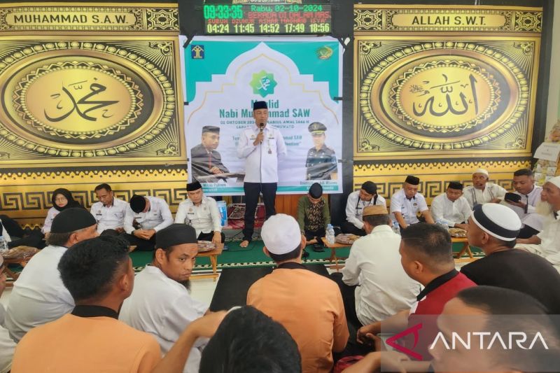 Tradisi Walima dan Peringatan Maulid Nabi di Lapas Pohuwato