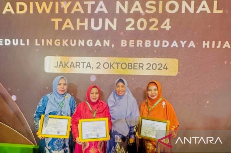 Tiga SMP Negeri di Banda Aceh Raih Penghargaan Adiwiyata Nasional