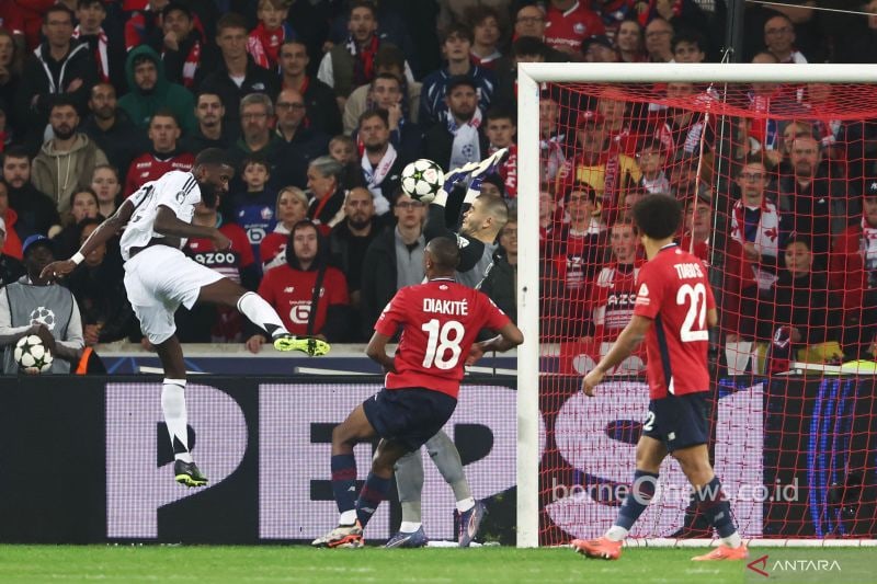 Real Madrid Kalah Tipis dari Lille dalam Liga Champions 0-1