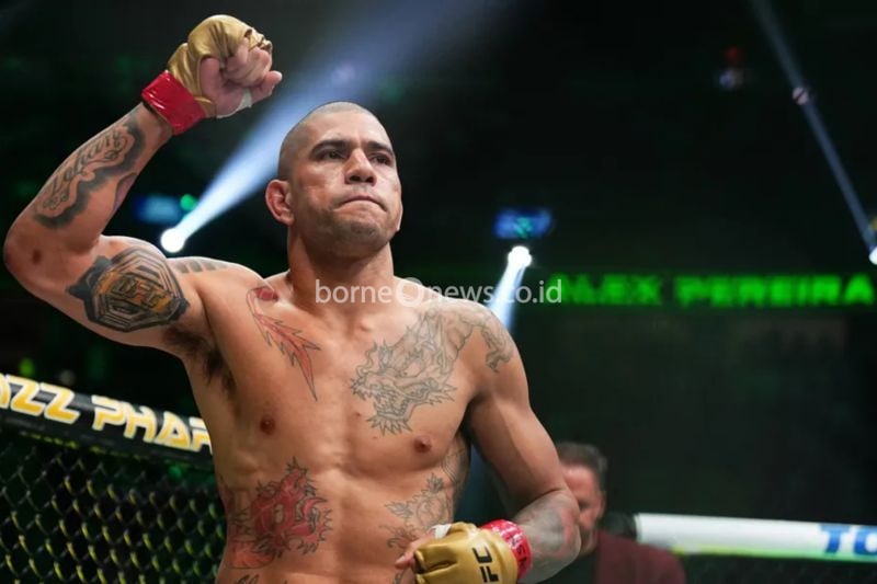 Alex Pereira Fokus Pertahankan Gelar Juara di UFC 307