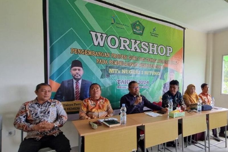 Kemenag Bitung Luncurkan Pembinaan untuk Guru Madrasah Berkualitas