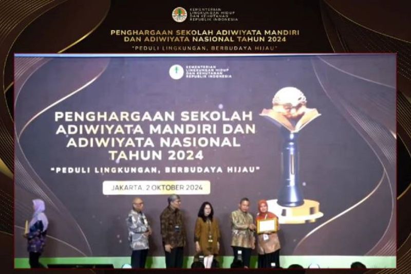 34 Sekolah di Tangerang Raih Penghargaan Adiwiata Nasional dan Mandiri