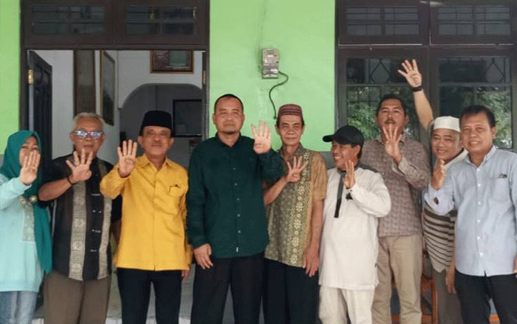 Tokoh Banjar dan Tim Relawan KBB Kalteng All Out Dukung Paslon ASRI