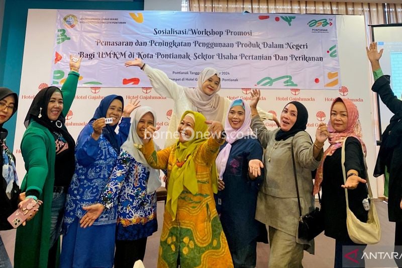 Kegiatan workshop peningkatan UMKM di Pontianak (ANTARA/Dedi)