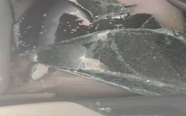 Pelaku Pecah Kaca Mobil Milik Bendahara DLH Katingan Terus Diburu