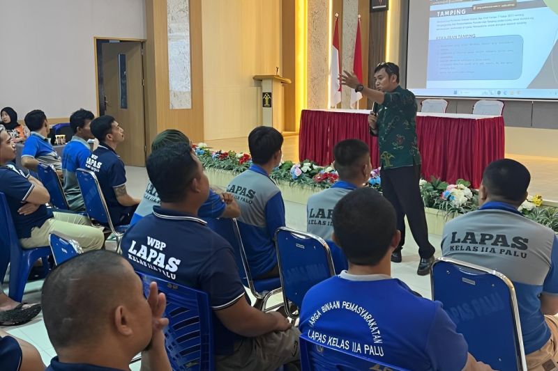 Lapas Palu Latih WBP Jadi Kader Kesehatan untuk Cegah Penyakit Menular