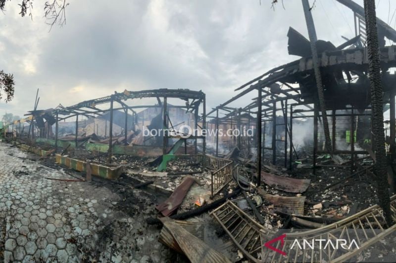 Disdikbud Kaltim Tanggap Bencana Kebakaran SMK di Kutai Timur