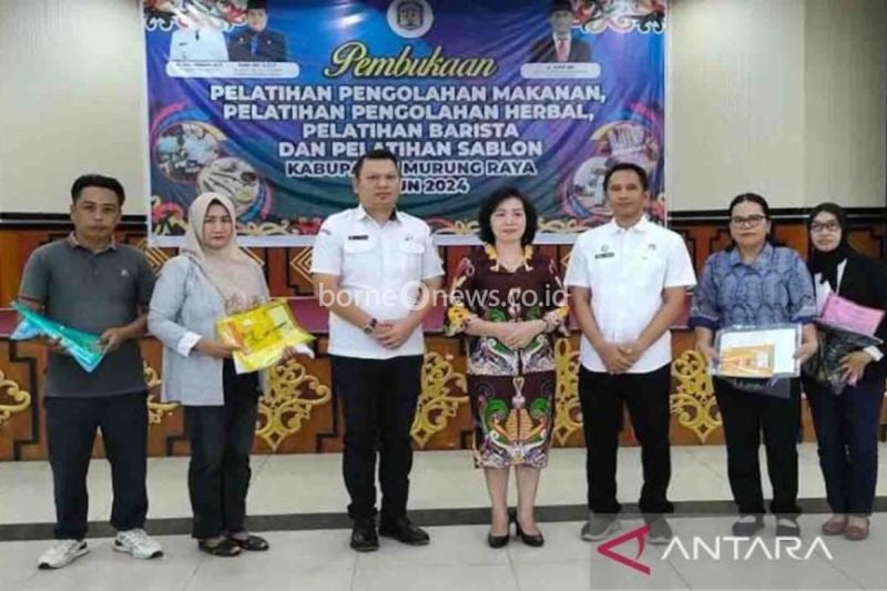 Pelatihan Pengolahan Makanan dan Herbal Tingkatkan Ekonomi masyarakat Kabupaten Murung Raya