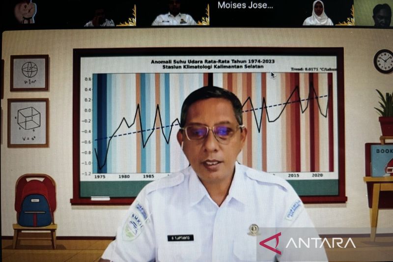 BMKG Kalsel Edukasi Masyarakat Terkait Peningkatan Suhu dan Cuaca