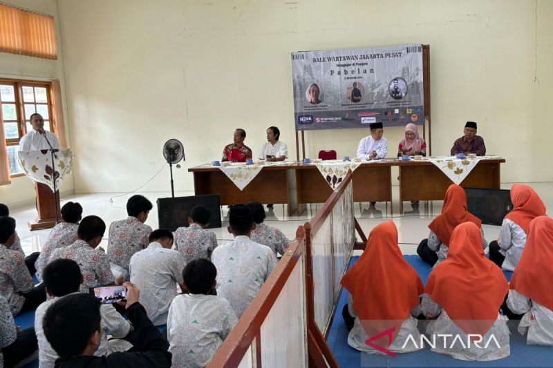 Pelatihan Jurnalistik BWJP Dihatikan di Pondok Pesantren Pabelan Magelang