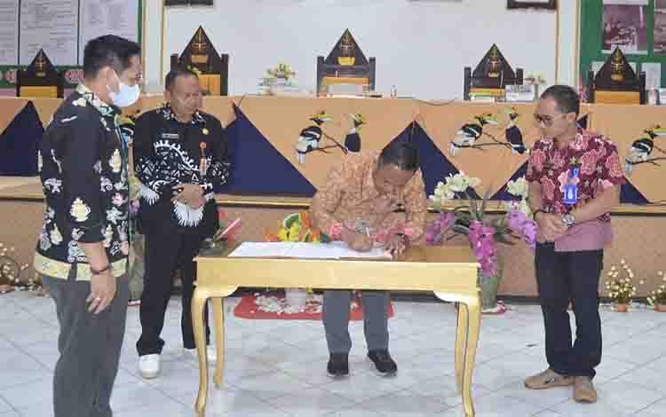 DPRD Barito Timur Tetapkan Mardianto sebagai Wakil Ketua I