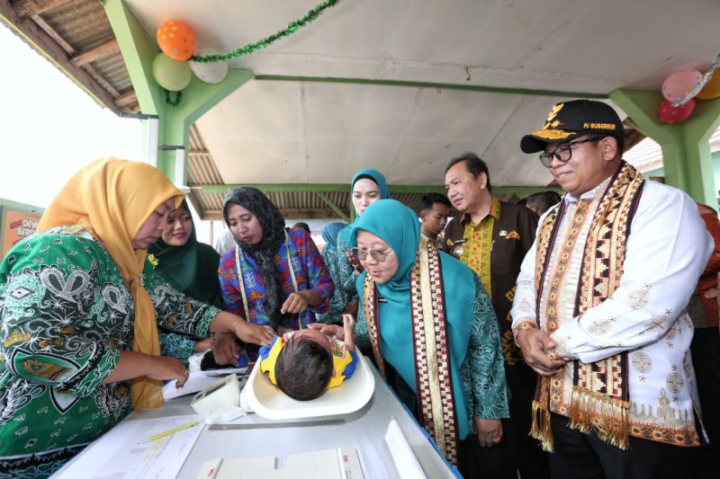 Pj Gubernur Lampung Tekankan Pentingnya Gizi Cegah Stunting pada Anak