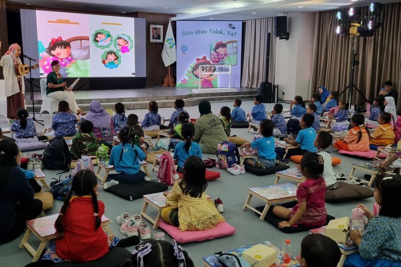 51,2 Persen Balita Indonesia Belum Punya Buku Cerita, Literasi Penting