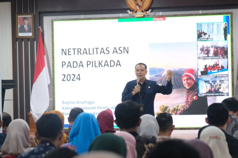 Kemenkumham Babel Tegaskan Pentingnya Netralitas ASN dalam Pilkada