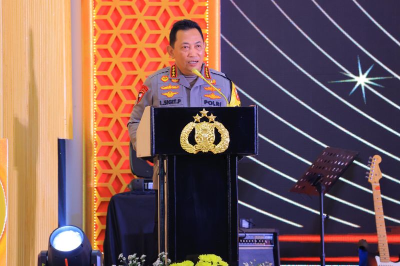 Kapolri Apresiasi Prestasi Polwan di HUT Ke-76 Polwan RI