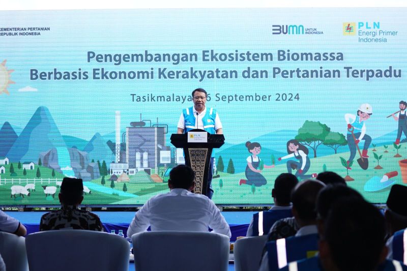 PLN Kembangkan Biomassa Berbasis Ekonomi Kerakyatan untuk Energi