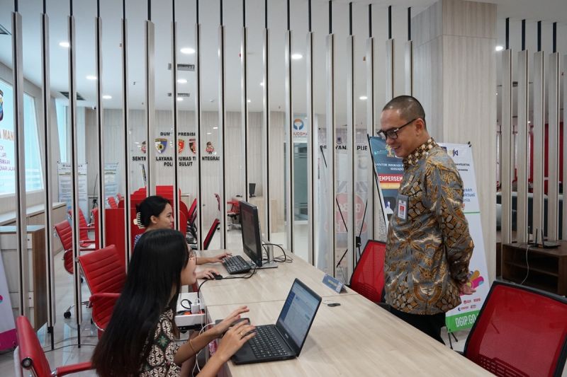 Kunjungan Kemenkumham Sulut Pastikan Layanan MPP Manado Optimal