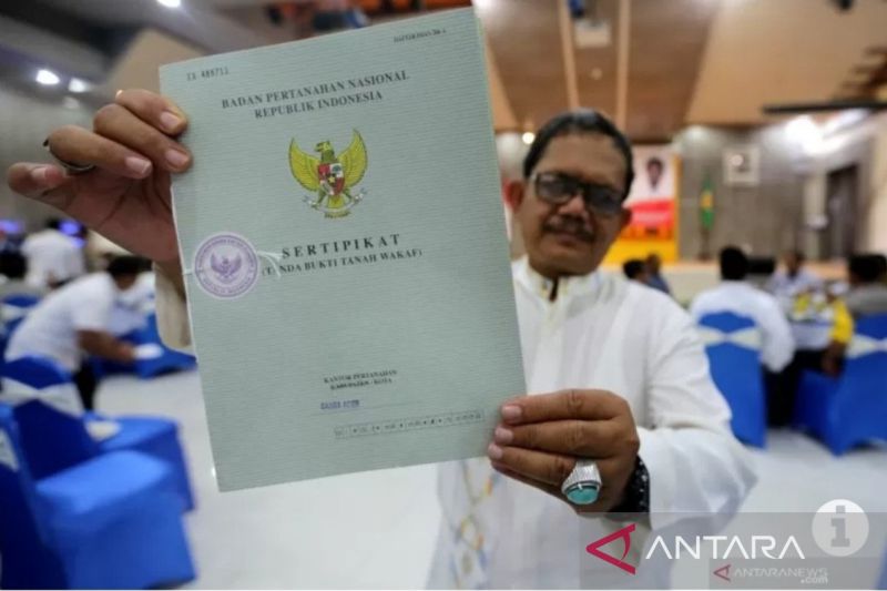 Peningkatan Sertifikasi Tanah Wakaf di Sumatera Utara Terus Berlanjut