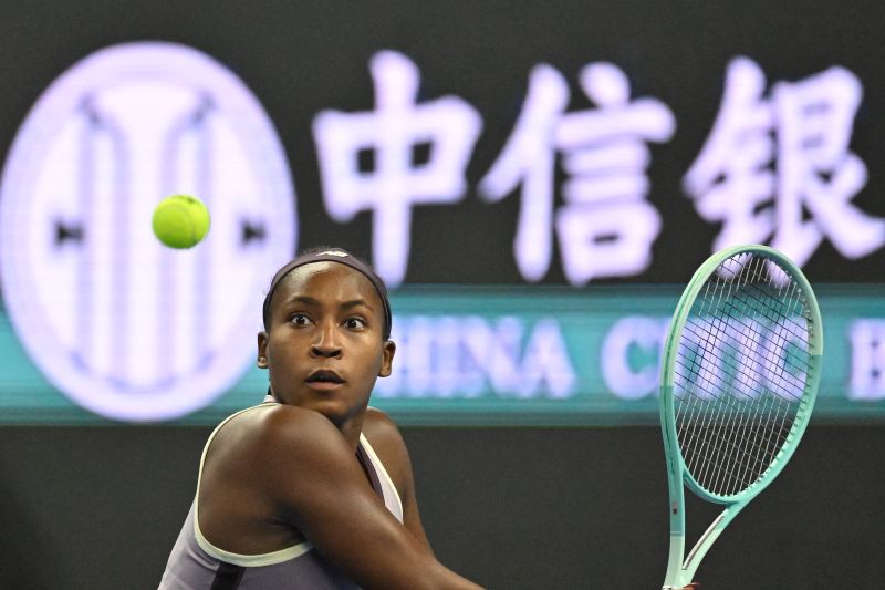 Coco Gauff melaju ke semifinal China Open, tantang Badosa