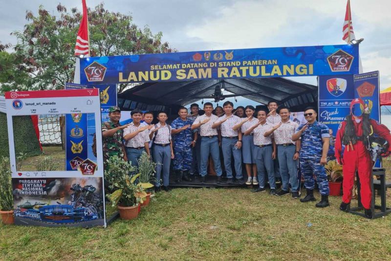 Pameran Alutsista HUT ke-79 TNI di Manado, Ajak Masyarakat Terlibat