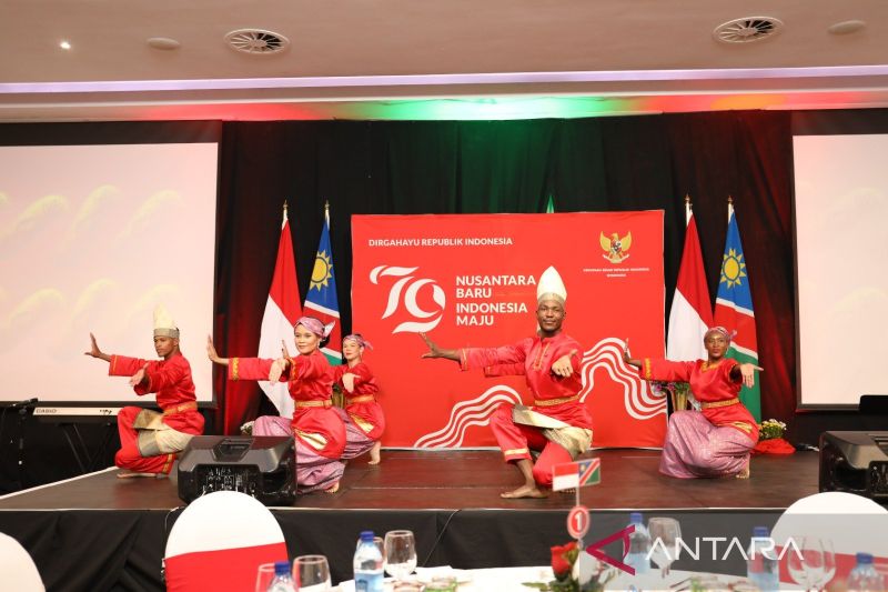 KBRI Windhoek Rayakan HUT RI ke-79 dengan Pertunjukan Budaya