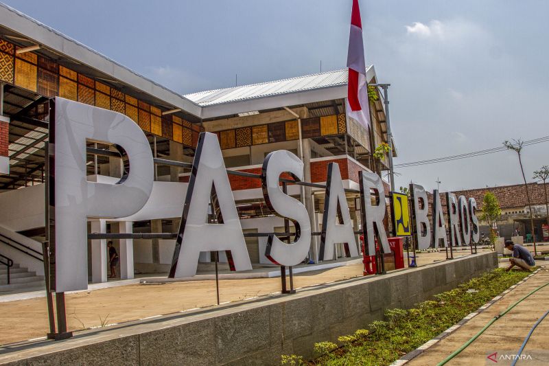 Pengundian Penempatan Kios Pedagang di Pasar Baros Serang