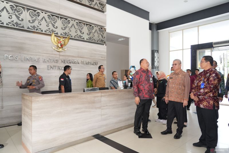 Peningkatan Akses dan Fasilitas Pasar Modern di Entikong