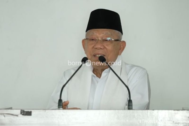 Wakil Presiden Ma'ruf Amin Ajak Umat Mohon Hidayah Pertolongan