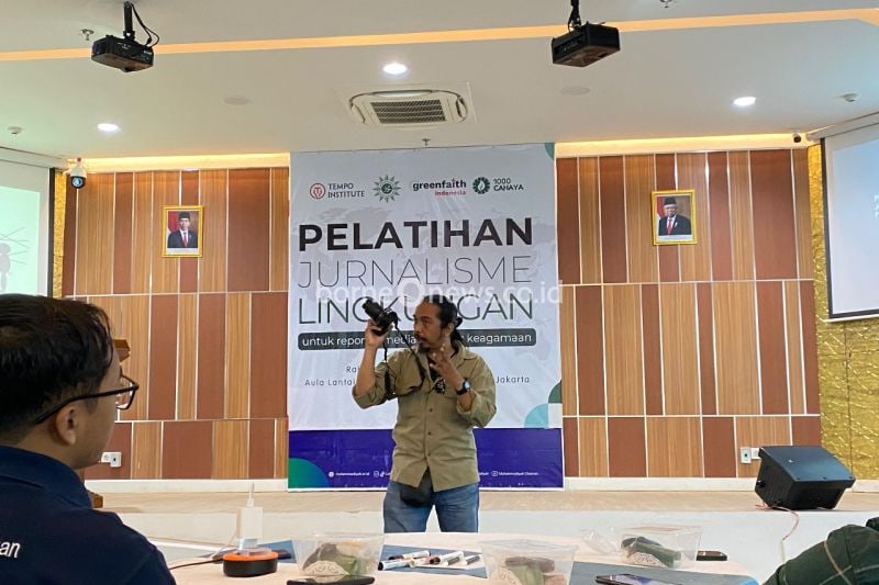 Pelatihan Jurnalisme Lingkungan, Pegiat Media Agama Belajar Peka Isu