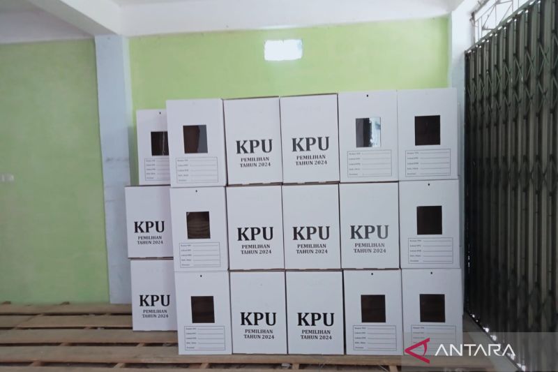 KPU Mukomuko Terima Logistik Pertama untuk Pilkada 2024