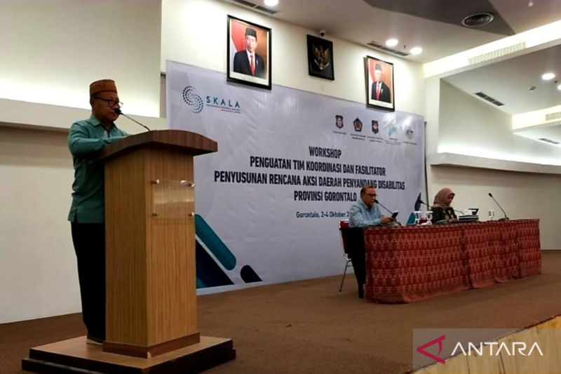 Pemprov Gorontalo Koordinasikan Penyusunan RAD Penyandang Disabilitas