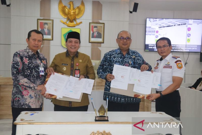 BPTJ Serahkan Skybridge Bojonggede, Meningkatkan Aksesibilitas Kabupaten Bogor